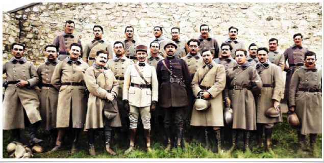 1919- Robert Lemoine, sous-officier 
(1er rang - 9&egrave;me position)